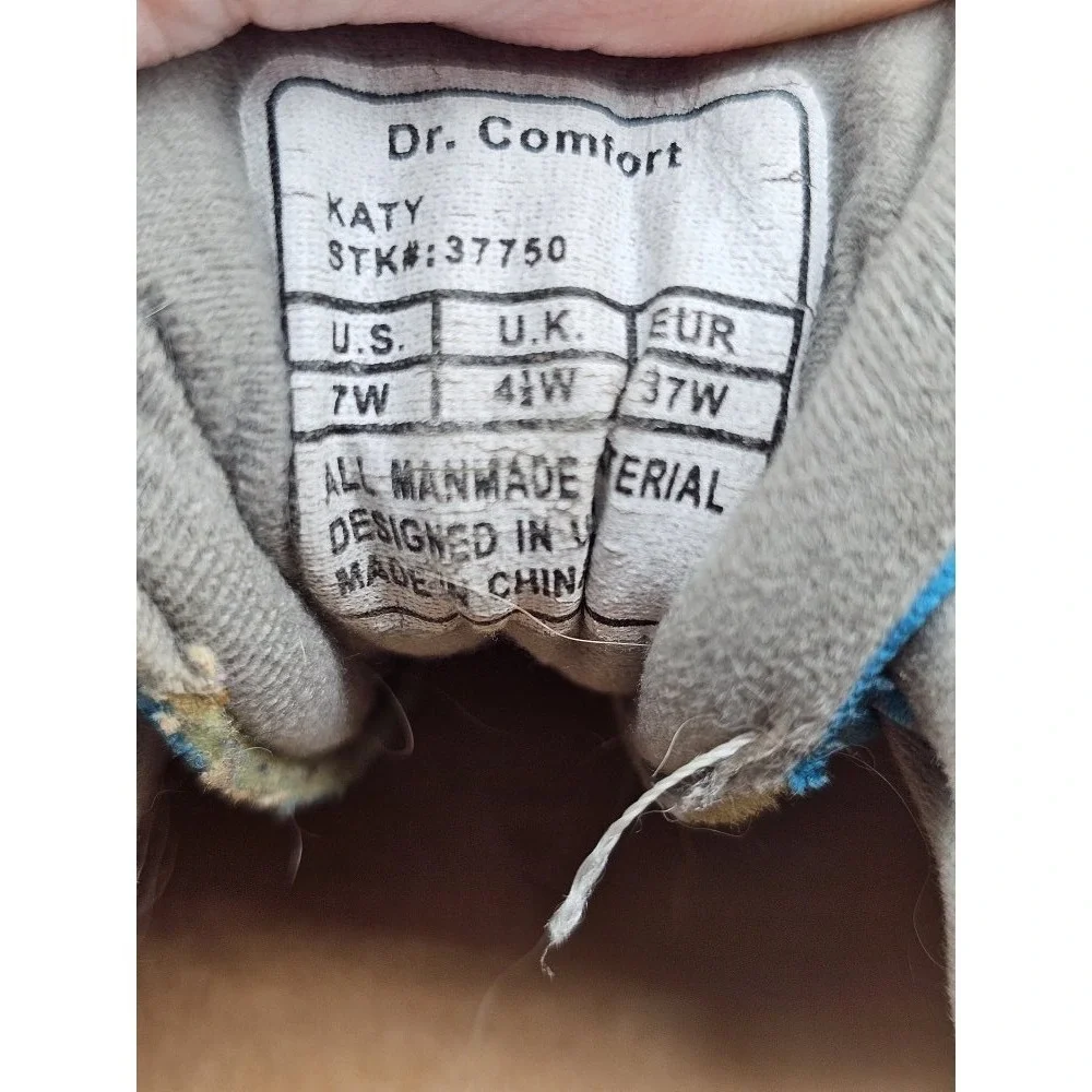 Dr Comfort‎ Katy Women's Blue Mesh Athletic Walking Shoes Size 7